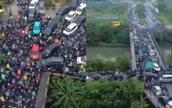 Macet Total di Jembatan KBT Rorotan, Kendaraan Nyaris Tak Bergerak 3 Macet Parah! Jembatan KBT Rorotan Lumpuh, Arus Lalu Lintas Nyaris Berhenti