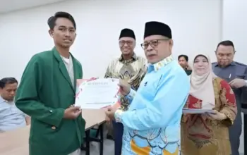 Mahasiswa UIN RIL Dapatkan Bantuan Pendidikan, Bukti Kepedulian Anggota DPD RI