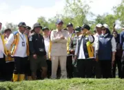 Menteri PU Tinjau Kali Pasir Lampung Timur, Pembangunan Jembatan Permanen Jadi Prioritas