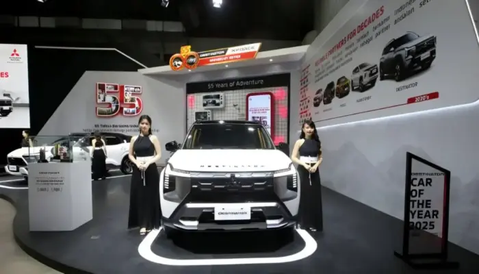 Mitsubishi Destinator dan Xforce 55th Anniversary Edition Meluncur di IIMS 2026