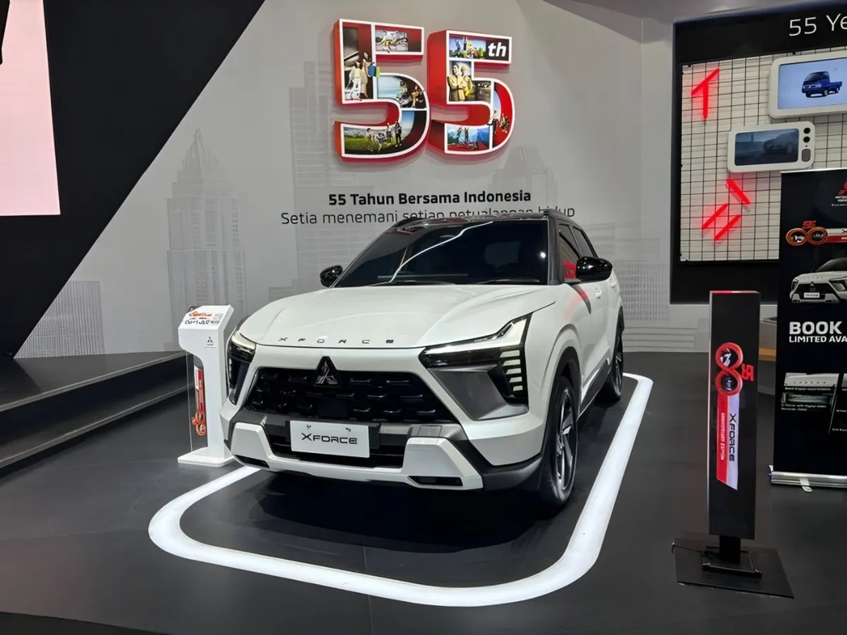 Mitsubishi XForce 55th Anniversary Edition Resmi Meluncur, Desain Makin Modern