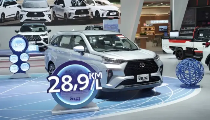 New Veloz Hybrid EV Curi Perhatian, Toyota Kantongi 2.793 SPK di IIMS 2026