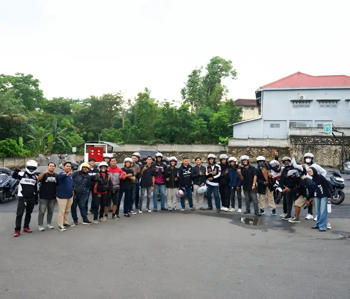 Nocturnity Kick and Ride, TDM Satukan Komunitas Motor Honda di Lampung
