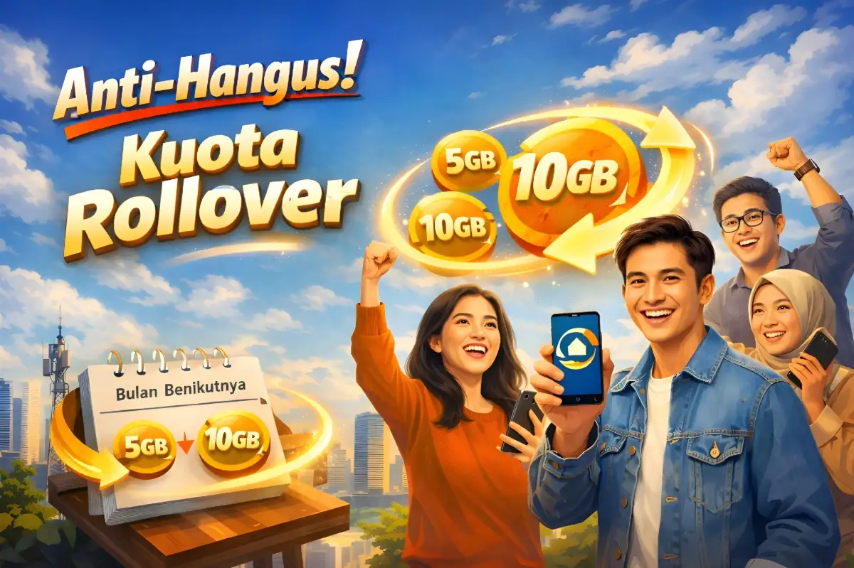 Operator Seluler Tawarkan Kuota Rollover, Bikin Paket Internet Lebih Hemat