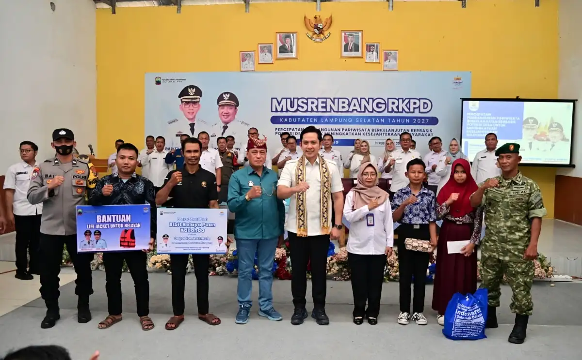 Pemkab Lampung Selatan Siapkan Lomba Desa Helau, Desa Terbaik Dapat Hadiah Infrastruktur