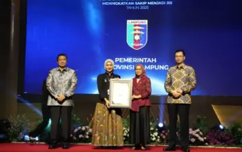 Berhasil Tingkatkan SAKIP, Pemprov Lampung Raih Penghargaan KemenPAN-RB