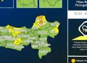 Peringatan Dini Cuaca Jawa Tengah 2 Februari 2026, Hujan Lebat Berpotensi Petir dan Angin Kencang 10 Peringatan Dini Cuaca Jawa Tengah 2 Februari 2026, Waspada Hujan Lebat