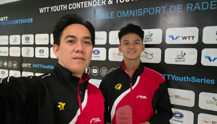 Atlet ONIC Sport Muhammad Naufal Junindra Raih Juara 3 di WTT Youth Contender Cappadocia 2026