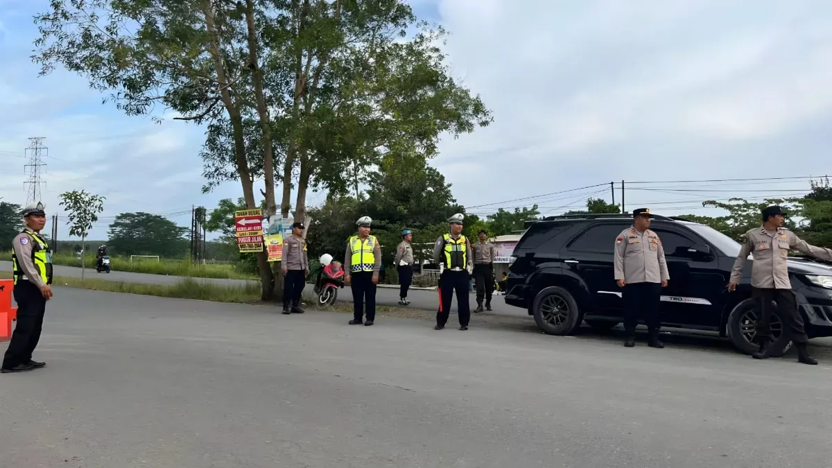 Ramadan 2026, Polsek Tanjung Bintang Cegah Balap Liar di Sabah Balau