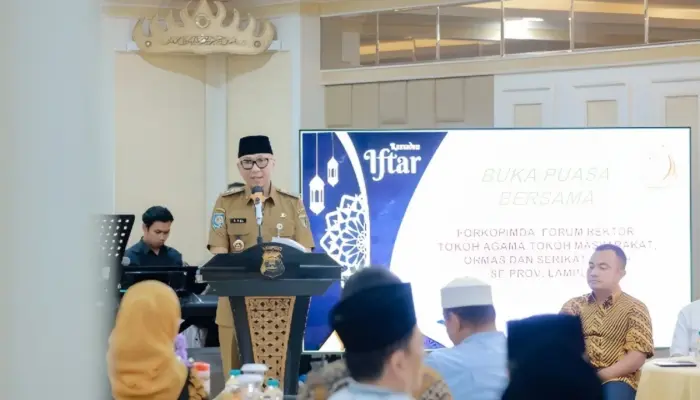 Gubernur Lampung Dorong Sinergi Forkopimda Jaga Kondusifitas Selama Ramadan