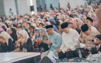 Gubernur Lampung Hadiri Doa untuk Negeri di Masjid Raya Al-Bakrie