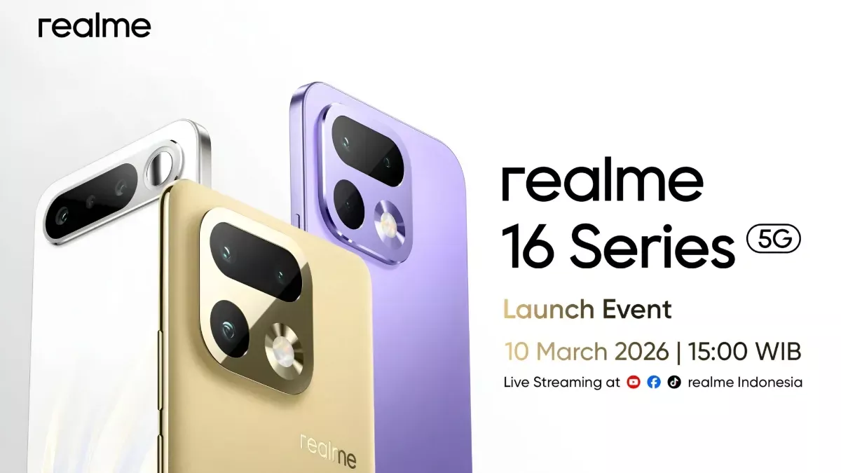 Realme 16 Series Akan Meluncur di Indonesia 10 Maret