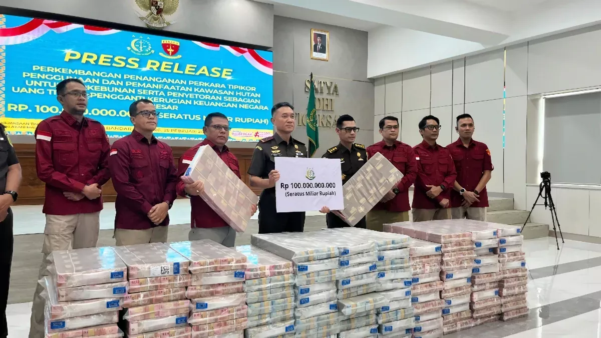 Rp100 Miliar Diserahkan PT P, Kejati Dalami Korupsi Pemanfaatan Hutan di Lampung