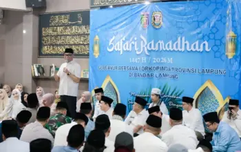 Safari Ramadan di Bandar Lampung, Gubernur Mirza Ajak Masyarakat Bergotong Royong Bangun Daerah