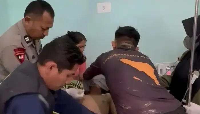 Remaja Hanyut di Sungai Tamiang Aceh Diselamatkan Taruna Akpol