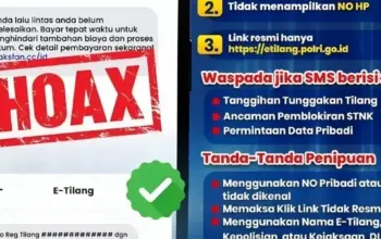 Waspada Pesan Tilang ETLE Palsu via WhatsApp dan SMS, Ini Cara Mengenali yang Resmi 4 Terima Pesan Tilang ETLE via WhatsApp atau SMS? Begini Cara Cek Keasliannya
