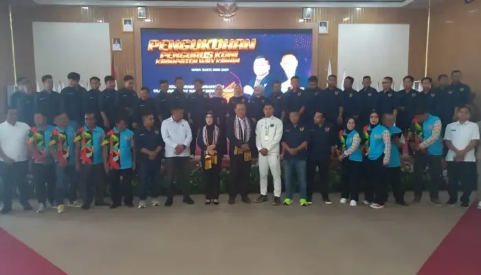 Pengurus KONI Way Kanan Masa Bakti 2025–2029 Resmi Dilantik