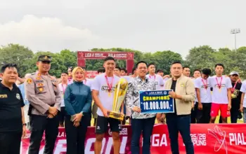 Usai Raih Gelar Liga 4 Lampung, Tanggamus Farmer Angonsaka FC Fokus Benahi Tim Hadapi Nasional