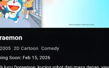 Vidio Umumkan Penayangan Doraemon Series, 15 Februari 2026, Netizen Ingin di SCTV atau Mentari
