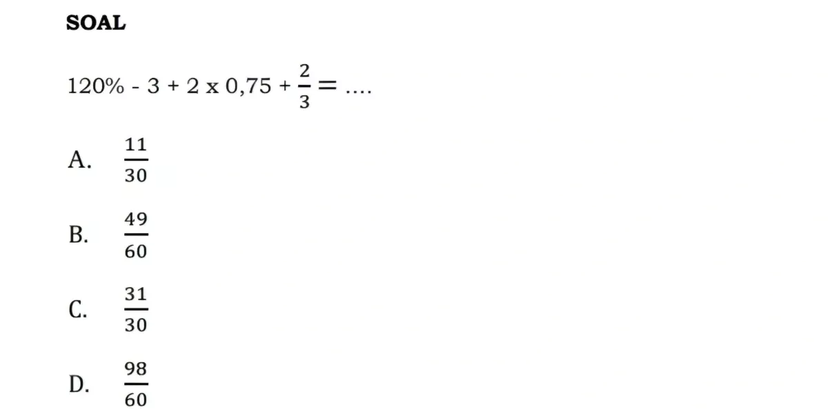 WAJIB TAHU! Download Latihan Soal TKA Matematika SD Kelas 6 PDF Lengkap Kunci Jawaban + Jadwal Resmi 2026