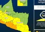 Cuaca DIY Pagi Ini Berpotensi Ekstrem, Hujan Lebat Disertai Petir dan Angin Kencang Mengintai