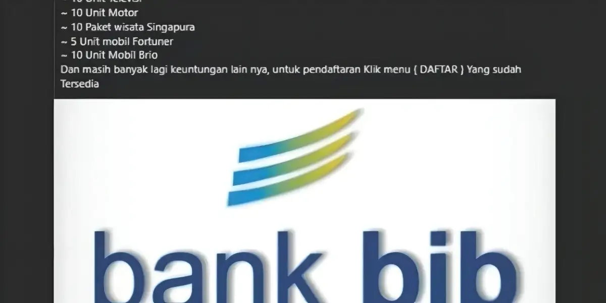 Waspada! Link Undian Bank BJB yang Beredar di Facebook Terindikasi Penipuan
