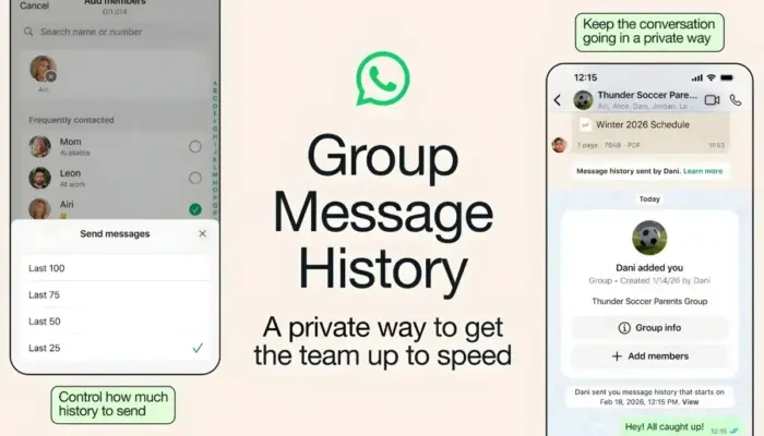 WhatsApp Luncurkan Fitur Group Message History, Anggota Baru Tidak Lagi Tertinggal Percakapan