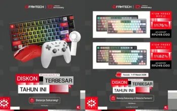 17 Tahun Fantech: Dapatkan Diskon Besar untuk 5 Keyboard Gaming Favorit Mulai Rp200 Ribuan