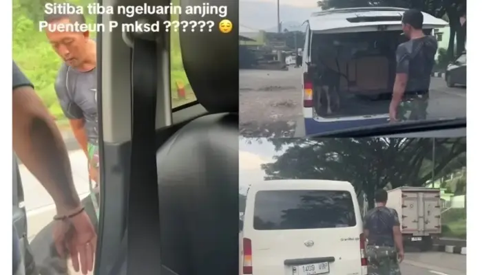 Aksi Arogan di Nagreg, Pengendara Diduga Intimidasi Pakai Anjing di Jalan Raya
