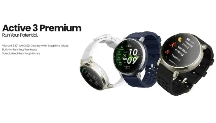 Amazfit Active 3 Premium Resmi Dirilis, Smartwatch Lengkap untuk Pelari