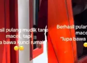 Arus Balik Mudik Lancar, Keluarga Ini Malah Tak Bisa Masuk Rumah karena Lupa Kunci