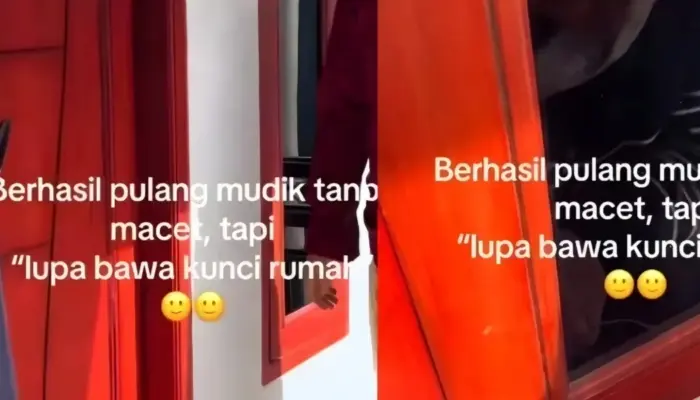 Arus Balik Mudik Lancar, Keluarga Ini Malah Tak Bisa Masuk Rumah karena Lupa Kunci
