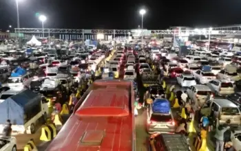 Arus Mudik dari Pulau Jawa Naik 13bpersen Sudah 592.033 Pemudik Berangkat