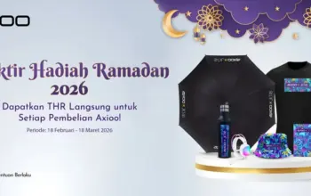 Axioo Bagi-Bagi THR, Headset Pongo, dan Merchandise JKT48 untuk Pembeli Laptop