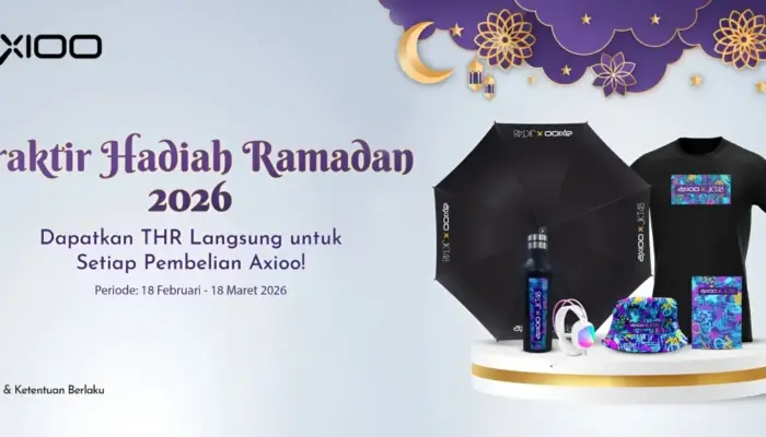 Axioo Traktir Hadiah Ramadan: Beli Laptop, Dapat THR dan Merchandise Eksklusif JKT48