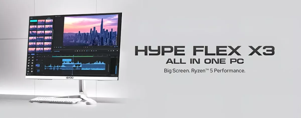 Axioo Hype Flex X3, Solusi PC All-in-One Ringkas untuk Kerja Lebih Cepat