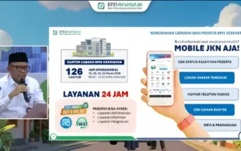 BPJS Kesehatan Siagakan 126 Kantor, Layanan JKN Tetap Berjalan Saat Libur Lebaran 2026