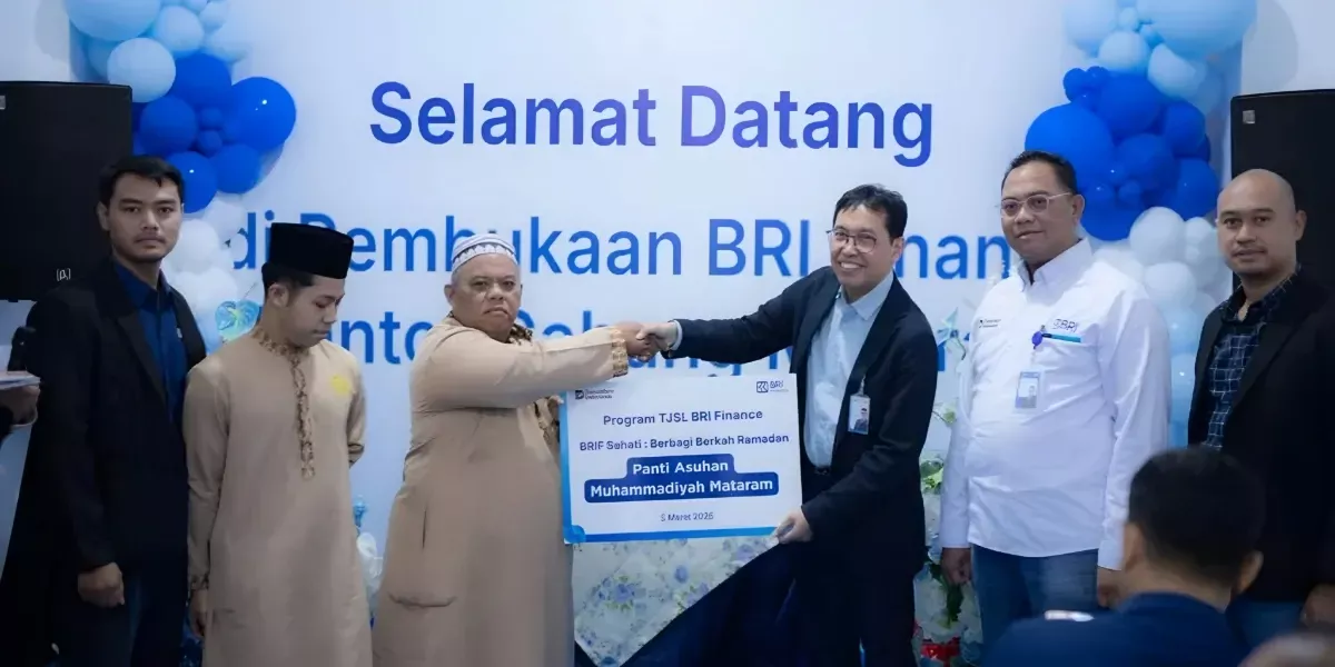 BRI Finance Gelar TJSL Ramadan di Panti Asuhan Muhammadiyah Mataram Perkuat Komitmen Sosial