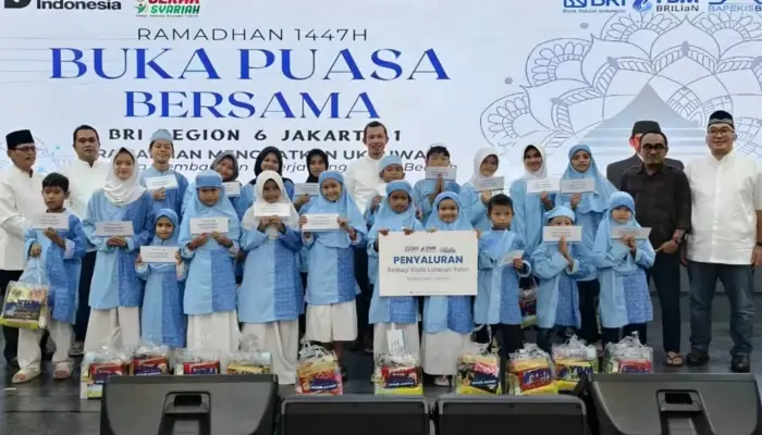 BRI Regional Office Jakarta 1 Gelar Buka Puasa Bersama dan Santunan Anak Yatim