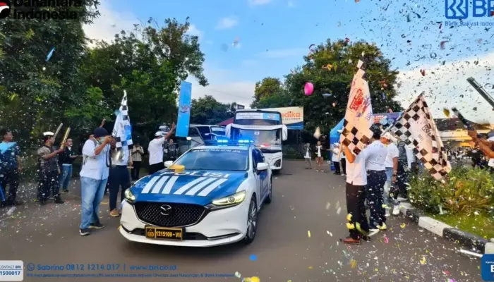 Mudik Bersama 2026, BRI RO Jakarta 1 Lepas Ratusan Pemudik