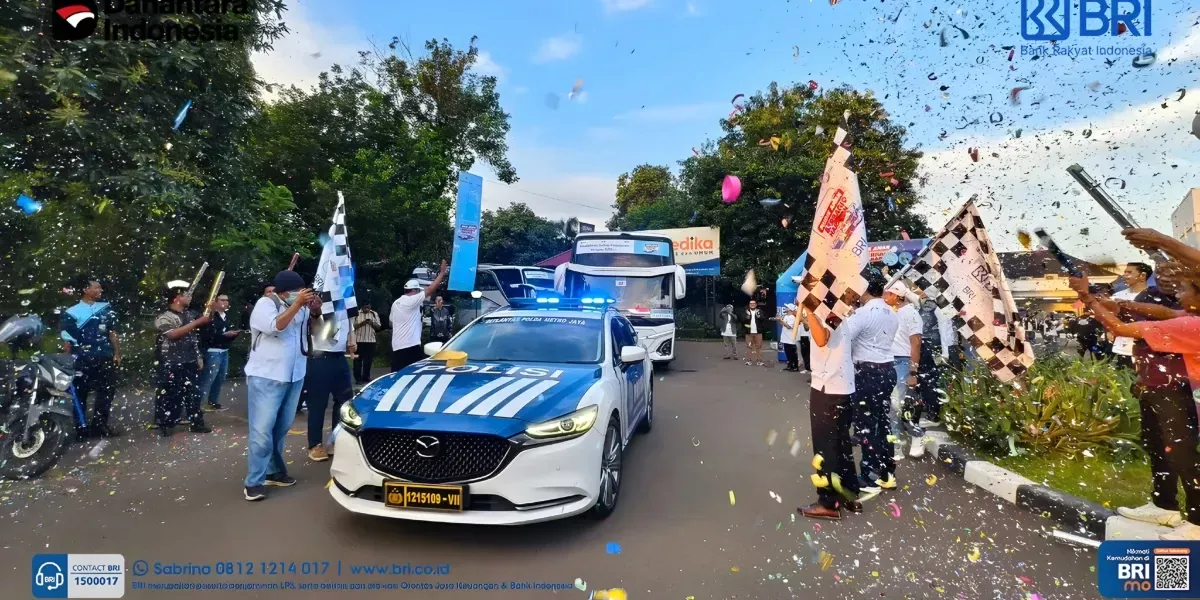 BRI Regional Office Jakarta 1 Lepas Ratusan Pemudik dalam Program Mudik Bersama 2026