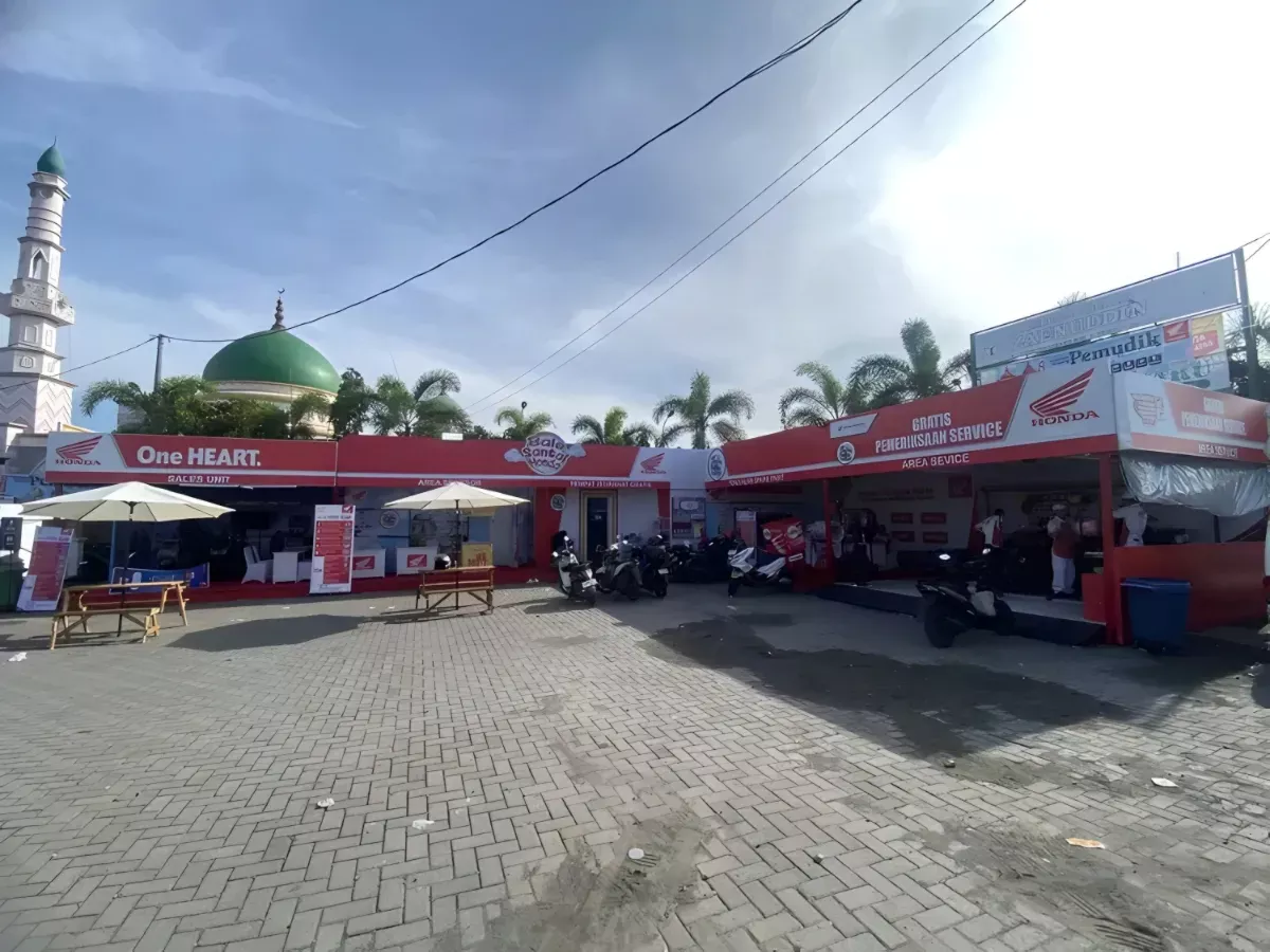 Bale Santai Honda Oase Istirahat Wajib Bagi Pemudik Motor Tiap Tahun