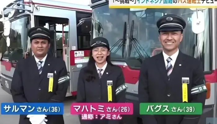 Tiga Sopir Bus Indonesia Sukses Kerja di Jepang Lewat Tokutei Ginou, Mahatmi Jadi Perhatian