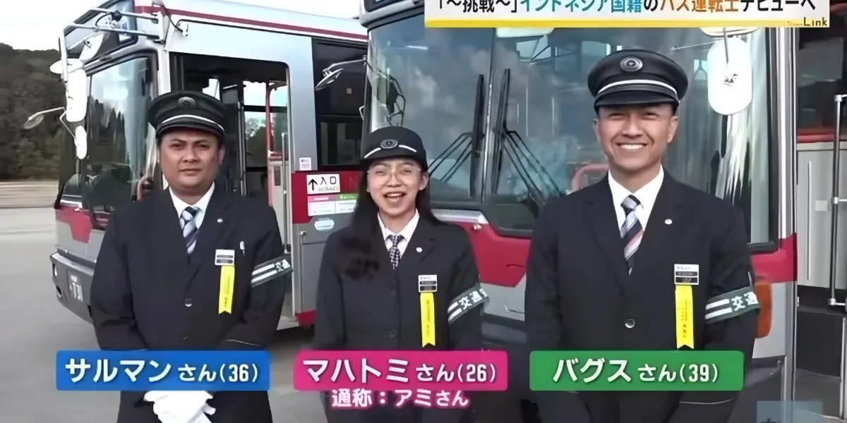 Bangga 3 Sopir Bus Indonesia Tembus Kerja di Jepang Lewat Program Tokutei Ginou