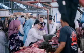 Sidak Pasar Jelang Lebaran, Harga Daging Sapi di Lampung Timur Tembus Rp150 Ribu/Kg