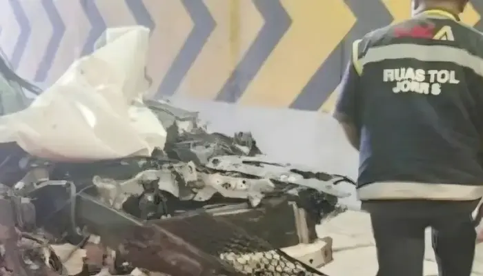 Rem Blong Diduga Picu Kecelakaan Beruntun di Tol JORR Jakarta, 7 Kendaraan Terlibat dan 2 Orang Luka