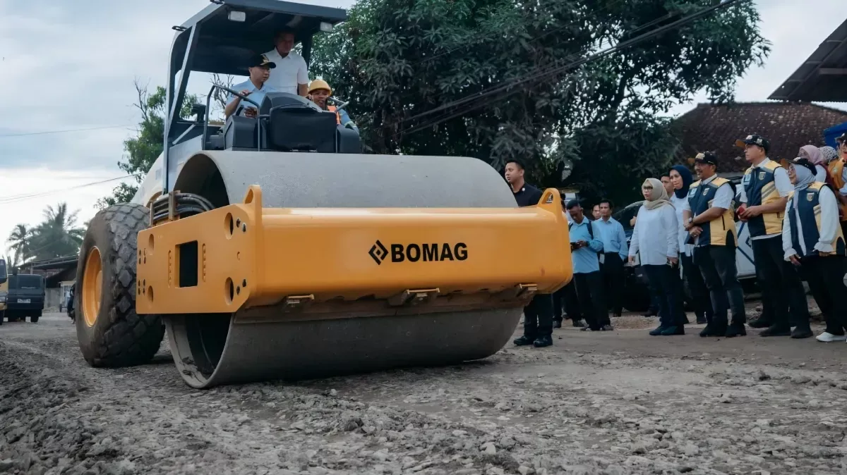Dorong Ekonomi Daerah, Bandar Lampung Percepat Pembangunan Jalan 2026