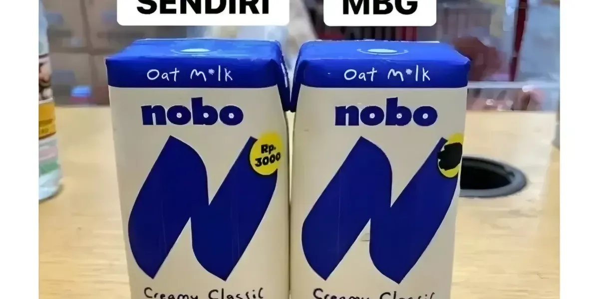 Dugaan Markup Susu Nobo di Program MBG Jadi Viral, Netizen Ramai Bahas