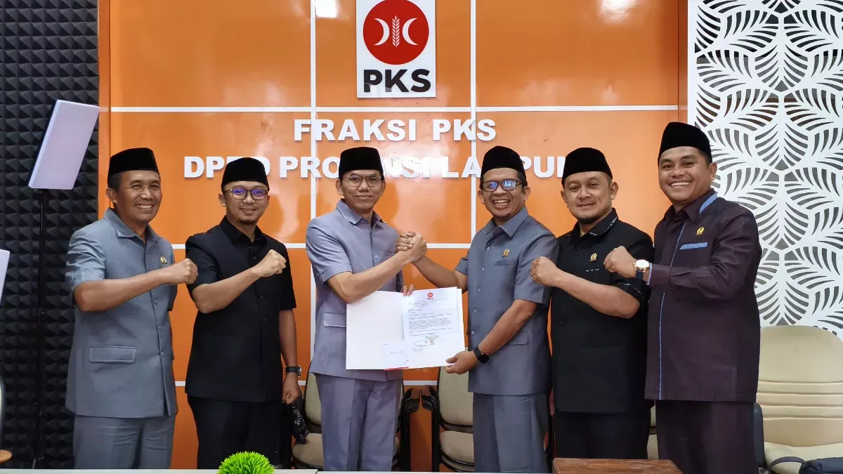 Fraksi PKS DPRD Lampung Rombak Struktur, Yusnadi Gantikan Ade Utami sebagai Ketua