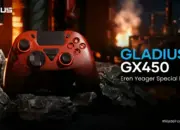 Gamepad Rexus Gladius GX450 Versi Eren Yeager Siap Menjadi Incaran Penggemar Attack on Titan